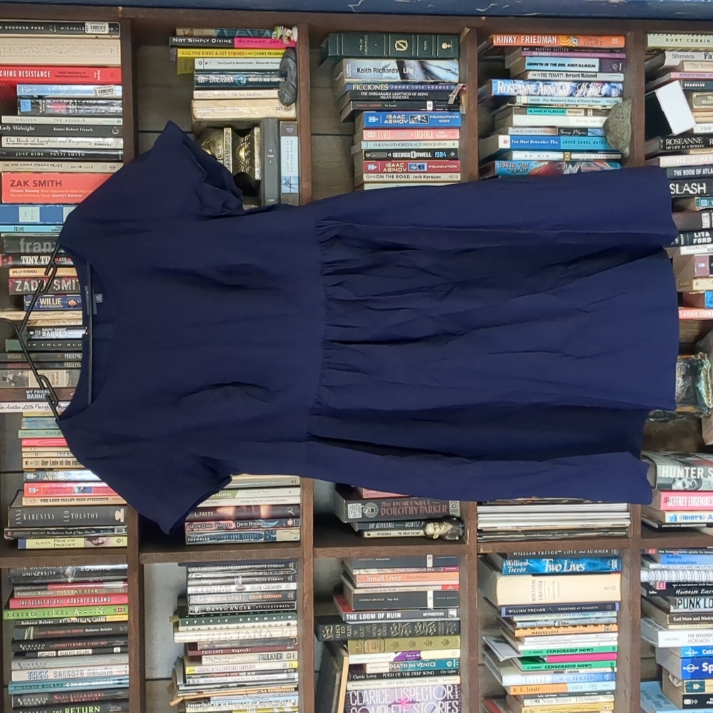 MODCLOTH Bright Blue Fit and Flare Scuba Dress SIZE 2X